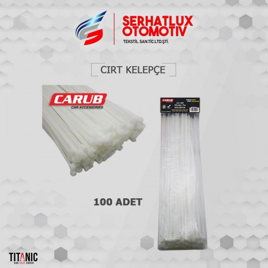 Kablo Kelepçe Plastik Çırt 4.80X400